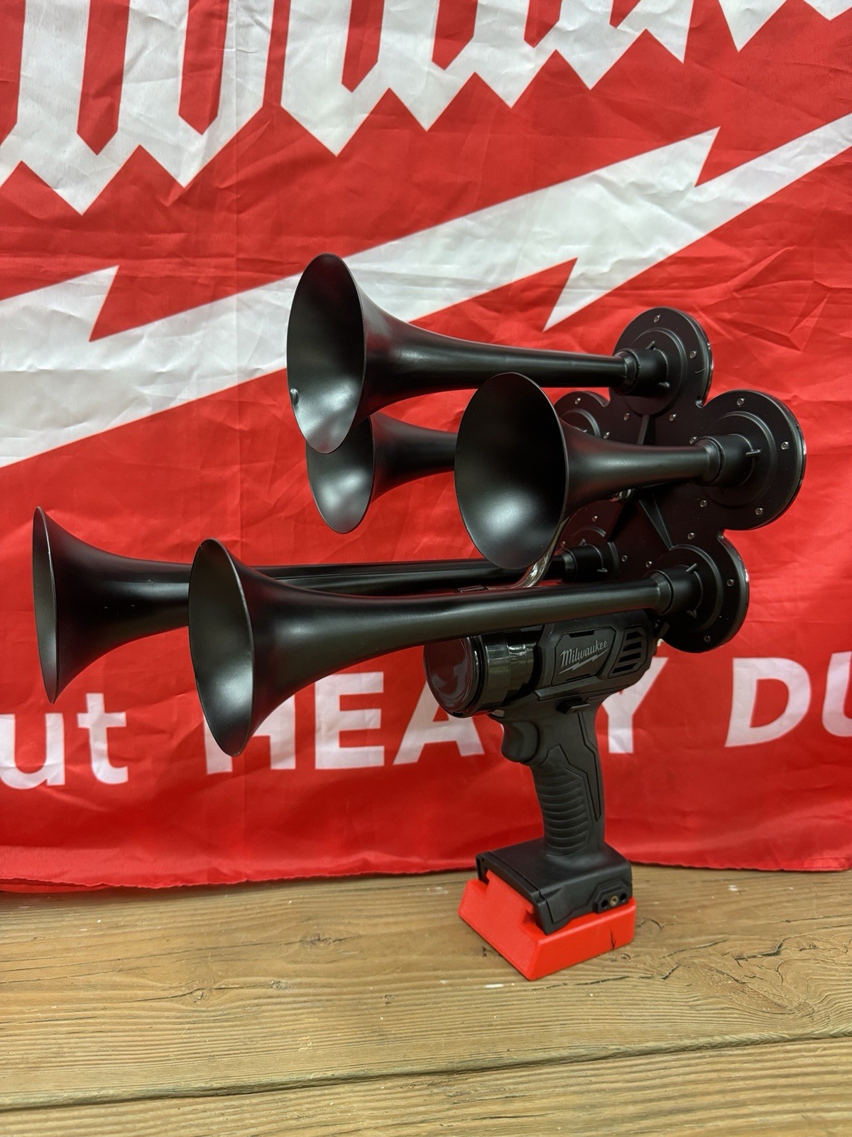 Milwaukee blacked out M18 Train Horn 5 Horn Air Horn