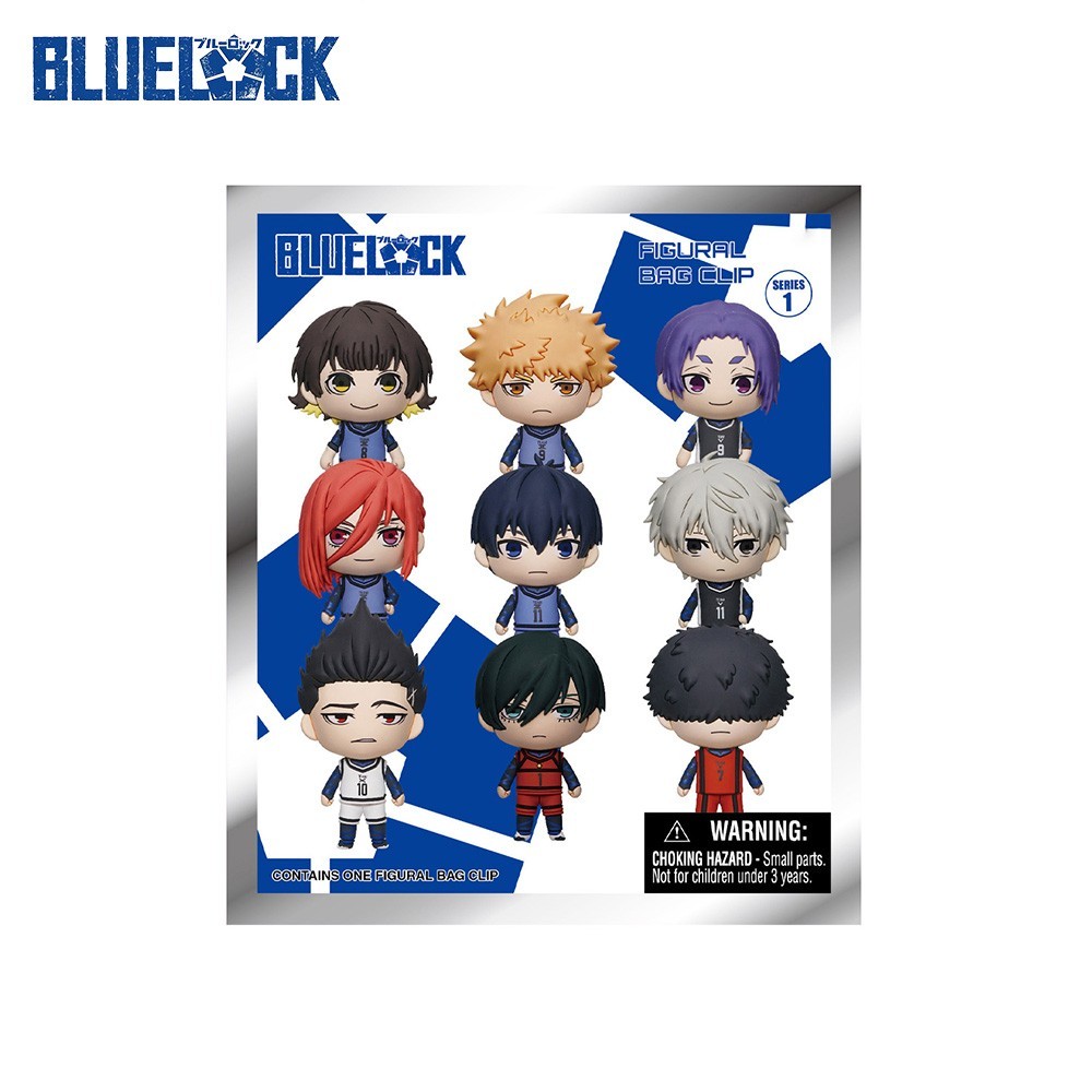NEW BLUE LOCK Blind Bag Box 3D Figurine Bag Clip Keychain Toys KODANSHA 1pcs