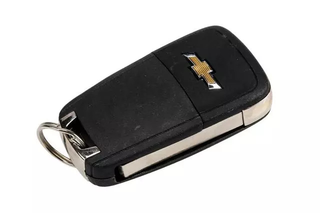 Genuine GM Folding Key with 5 Button Transmitter and Bowtie Logo 23335584
