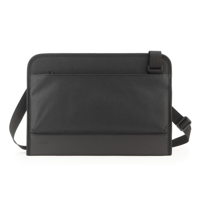 Belkin Always-On Laptop Case with Strap for up to 14" Laptop, MacBook - Black