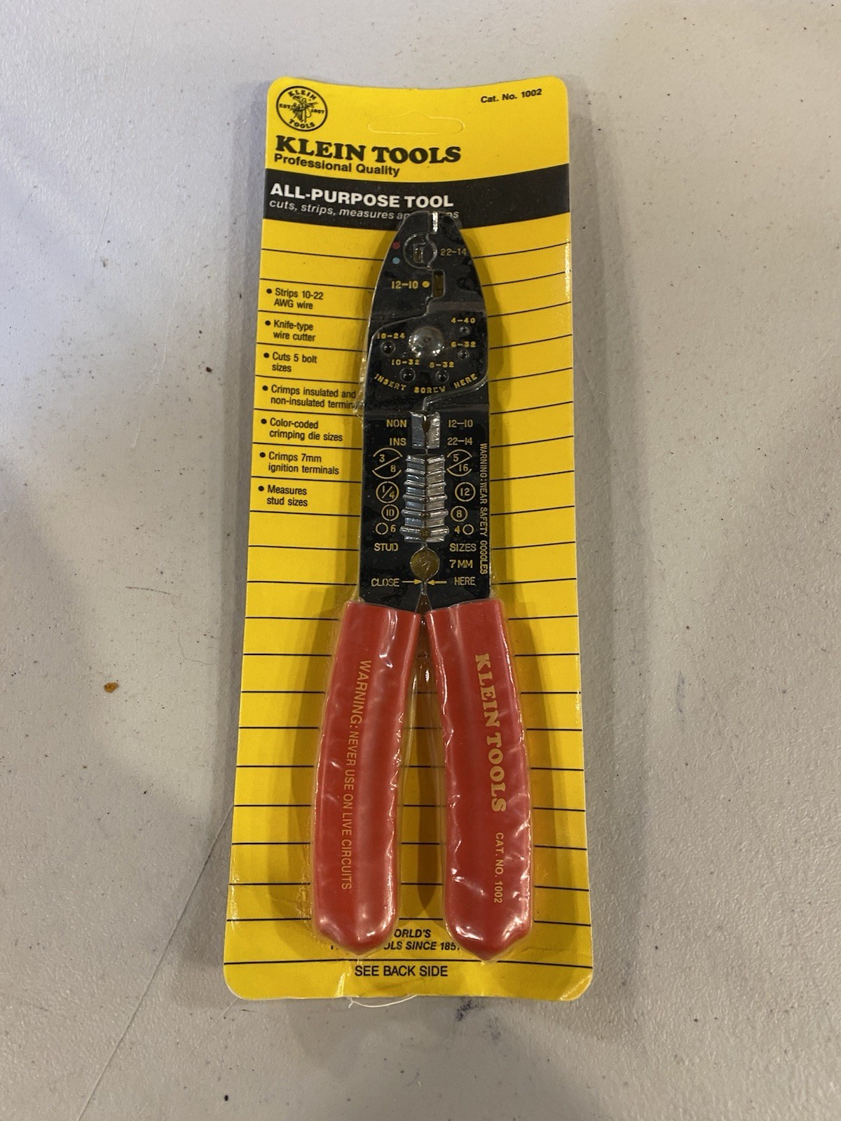 Klein Tools, All Purpose Tool #1002, NEW, Sealed