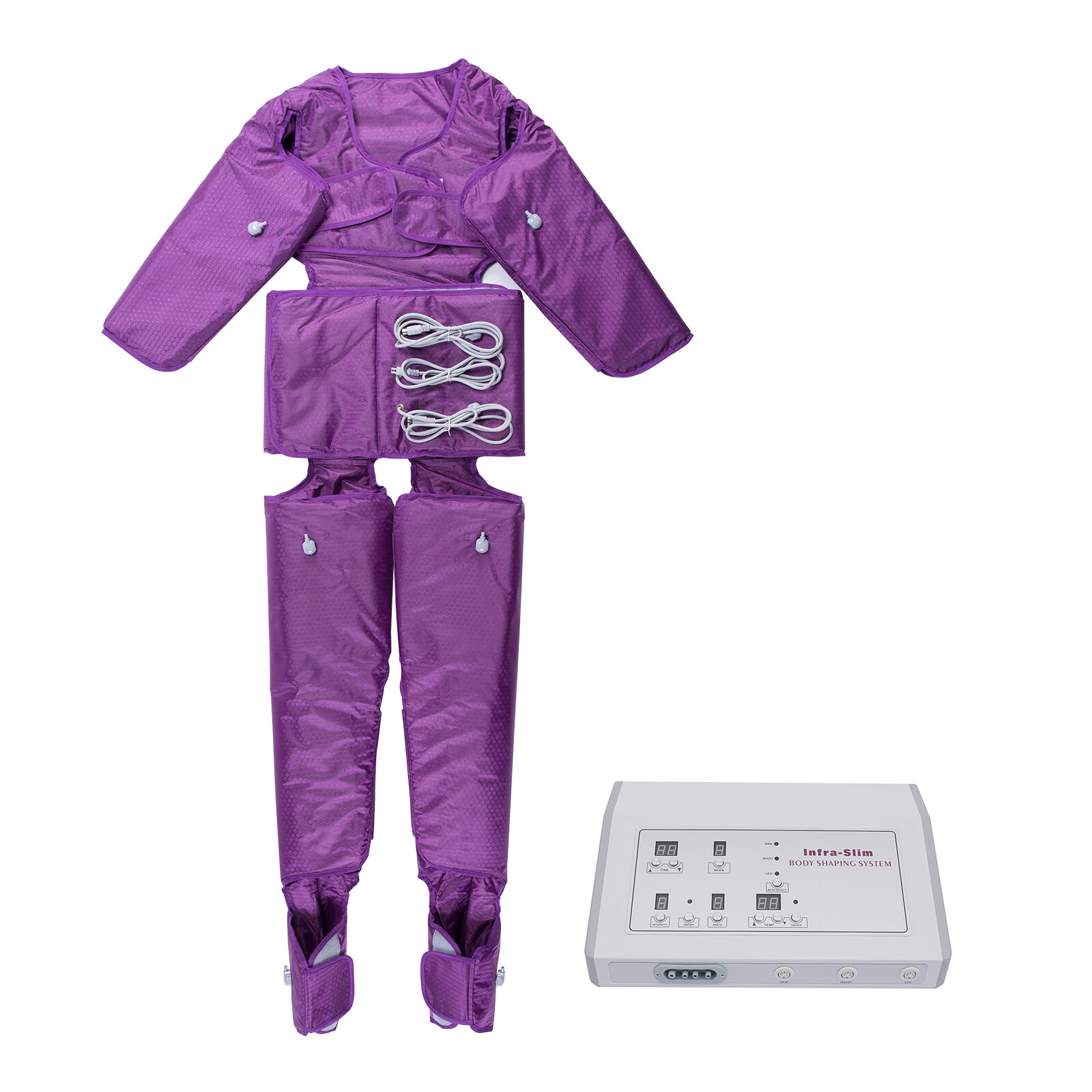 400W Air Pressure Pressotherapy Lymphatic Slimming Weight Loss Machine Suit 110V