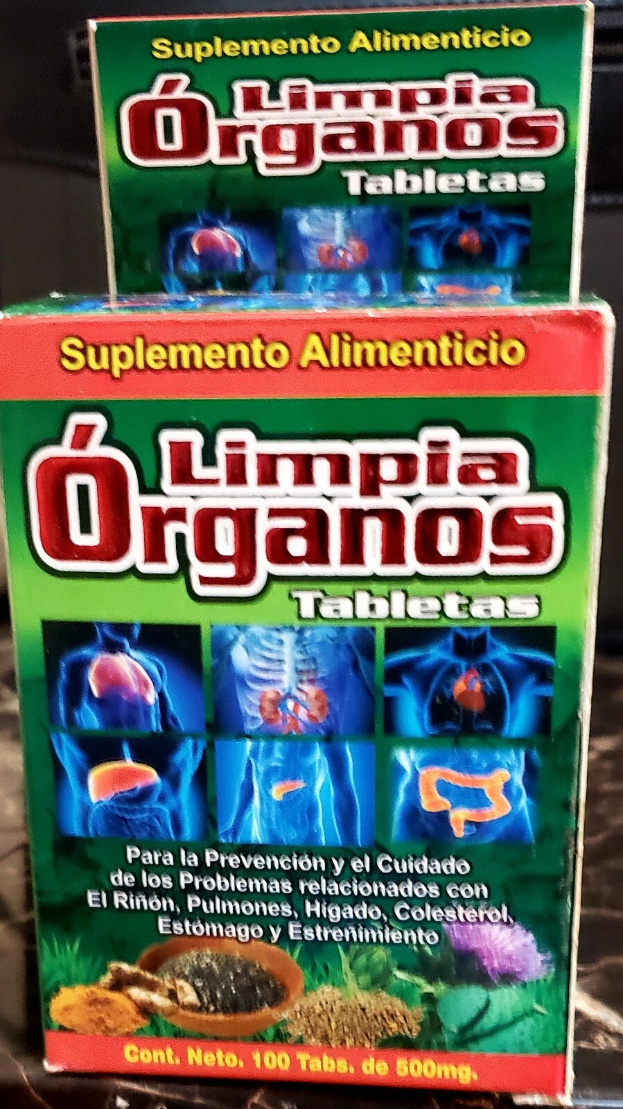 Limpia Organos "Complete Organ Detox" Hígado Estreñimiento Colesterol Riñones