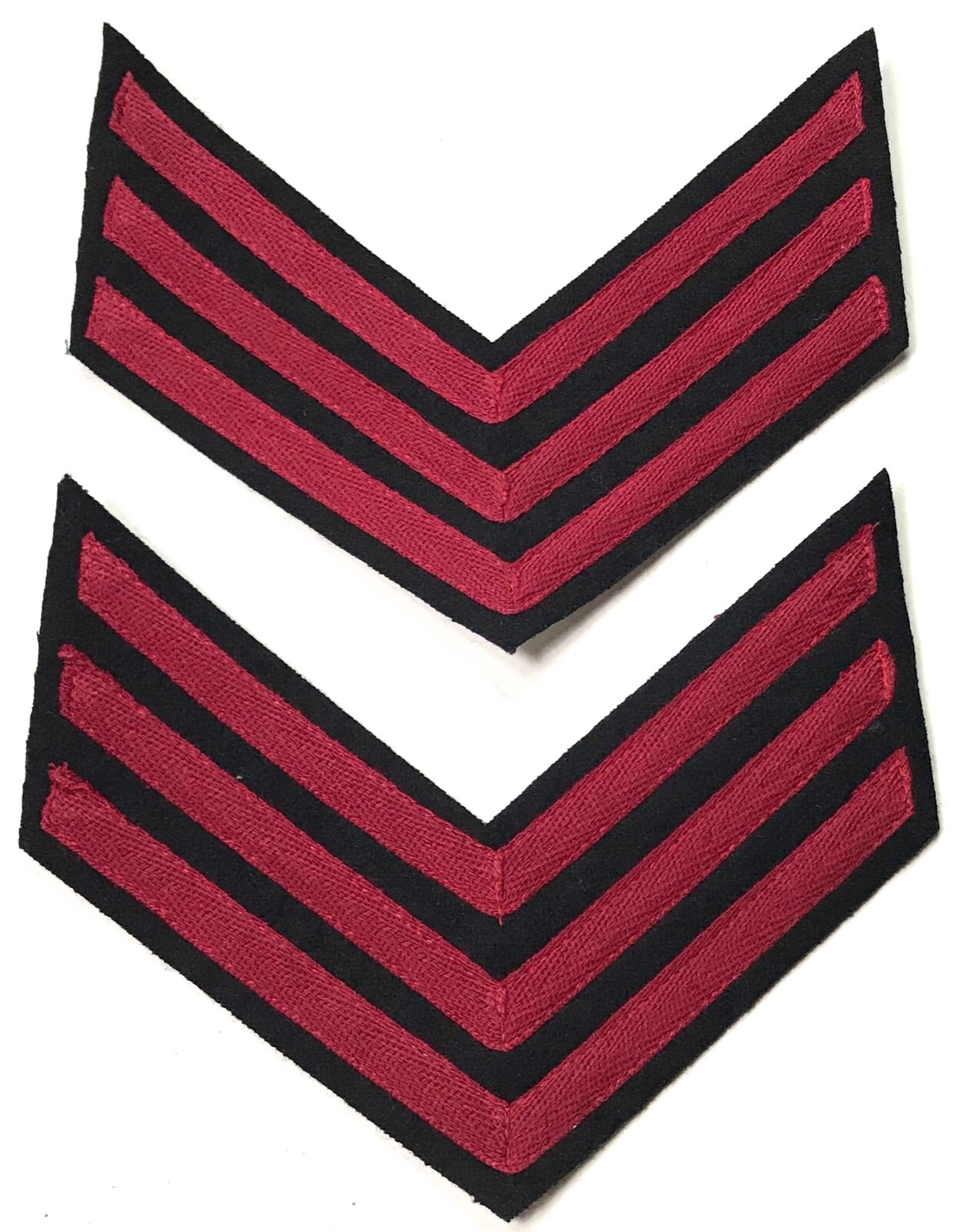 CIVIL WAR US UNION SARGENT RANK CHEVRONS-ARTILLERY