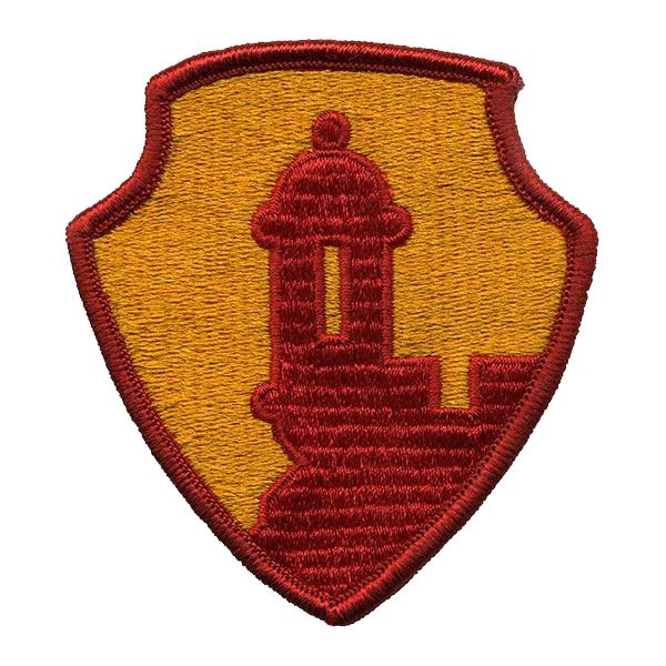 1st Mission Support Command Color Patch with Hook Fastener-Veteran Business
