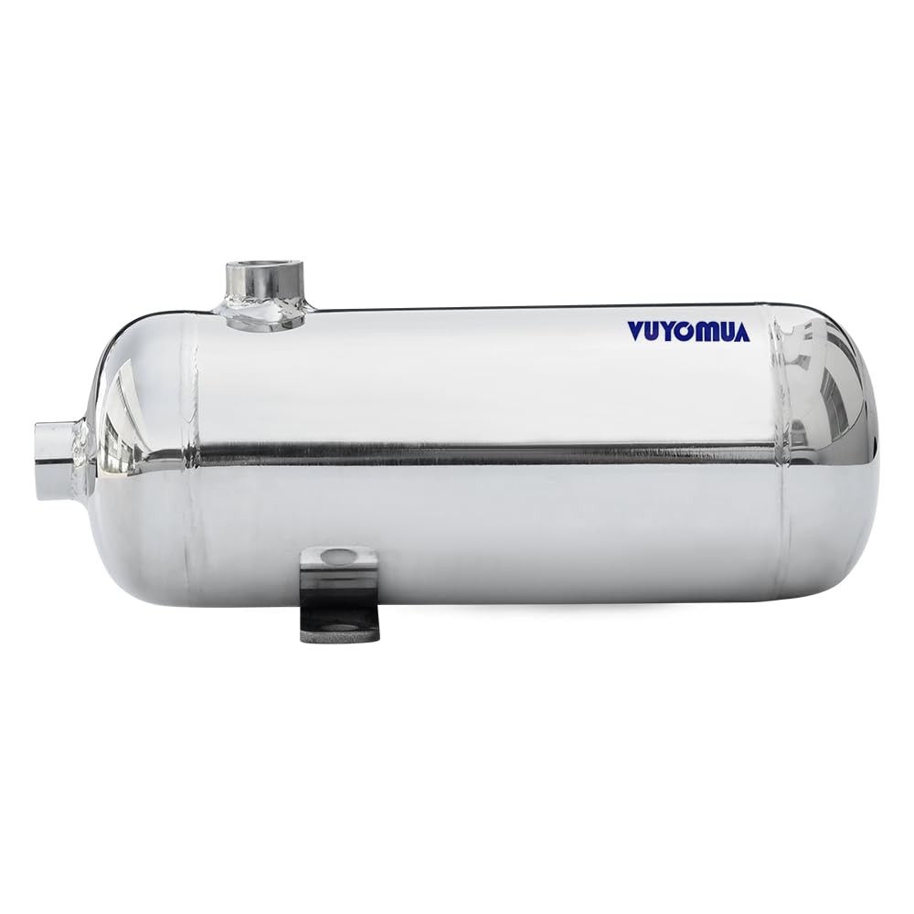 0.2Gallon 304 Stainless Steel High Pressure Mini Small Portable Air Tank Air ...