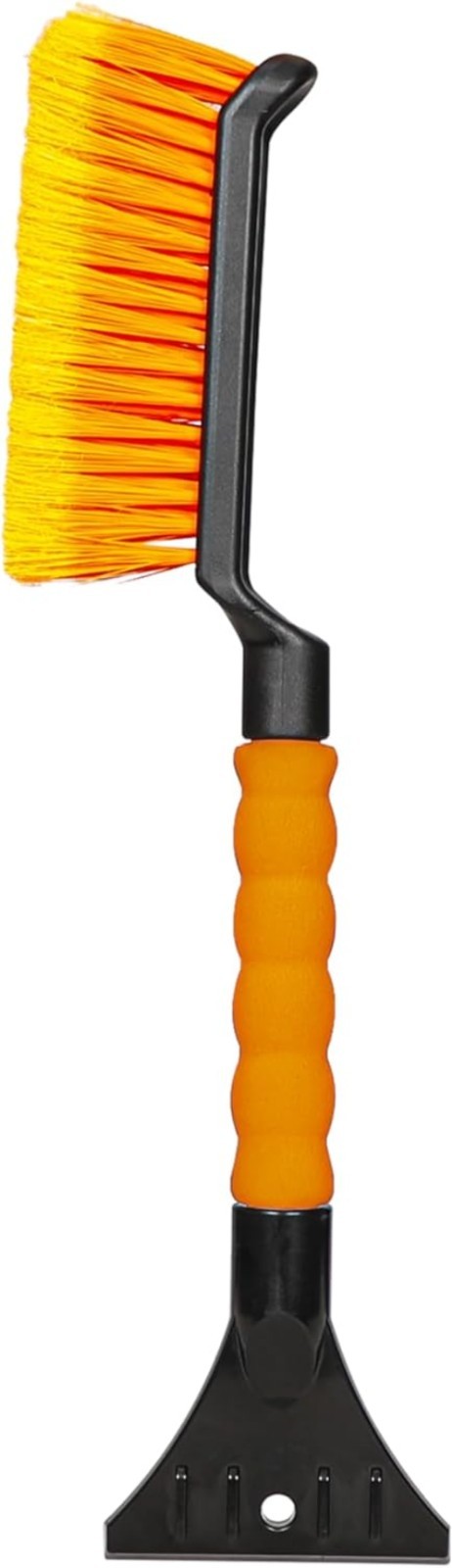 Efficient 17" Snow Brush & Ice Scraper with Foam Grip - Perfect for Winter