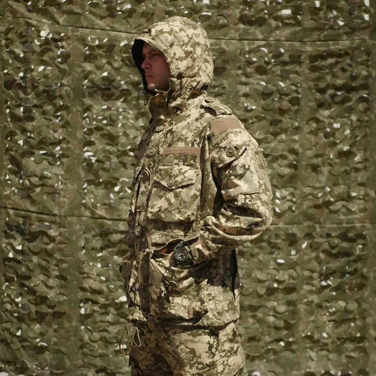 Tactical Military SAS Smock Jacket Rip-Stop Windproof Field Combat