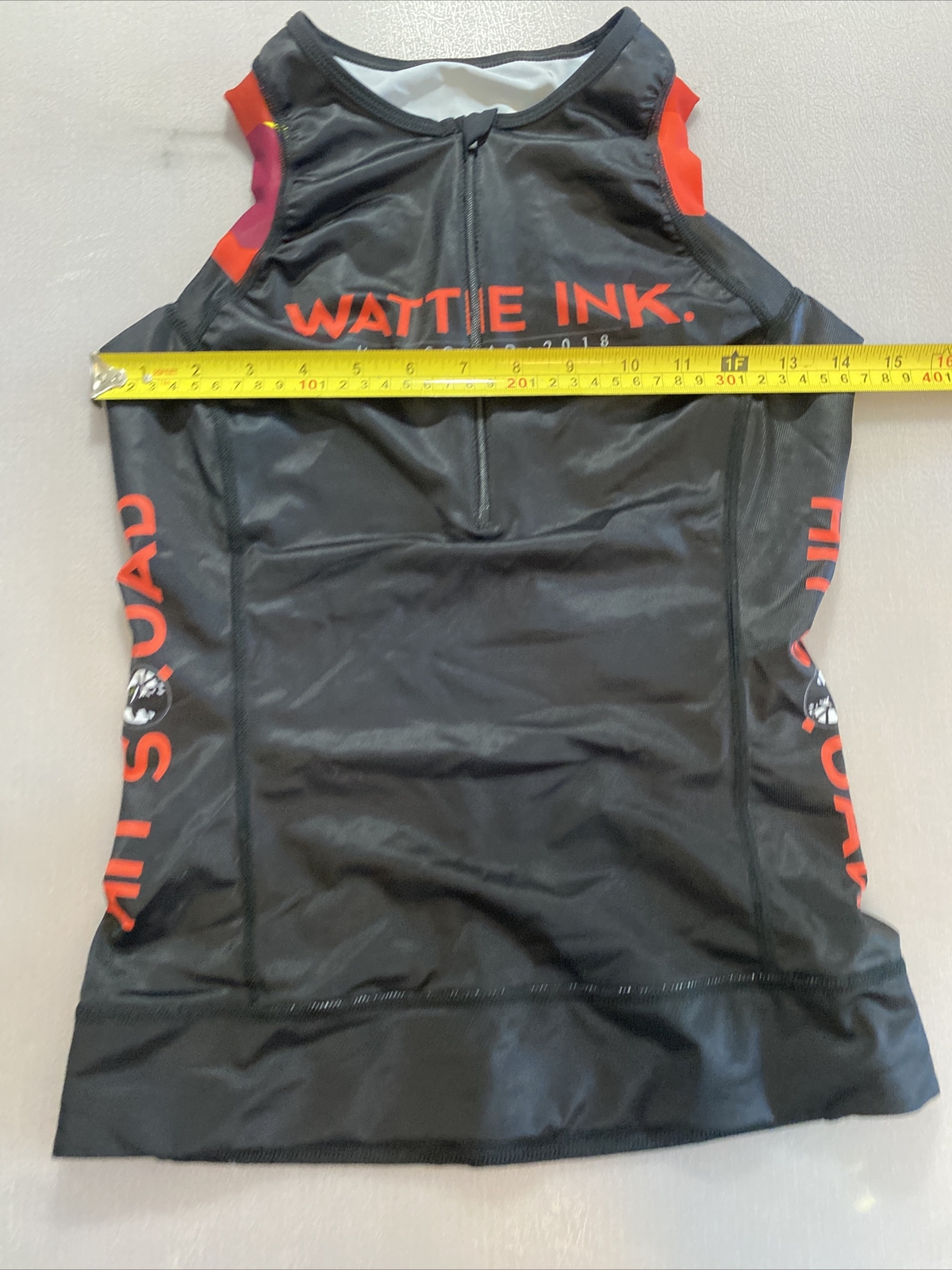 Wattie Ink Women’s Tri Triathlon Top Small S (8852-14)