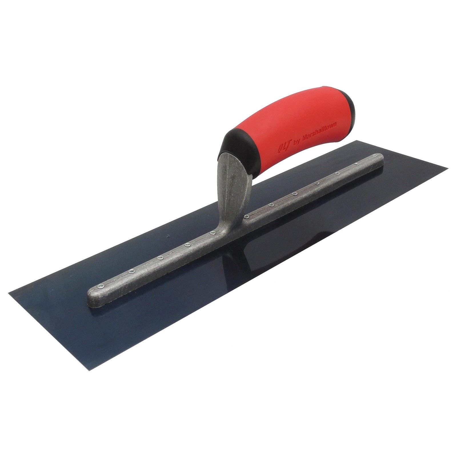 MARSHALLTOWN FT143BR QLT Concrete Finishing Trowel, 14 x 3 Inch Blue Steel Bl...