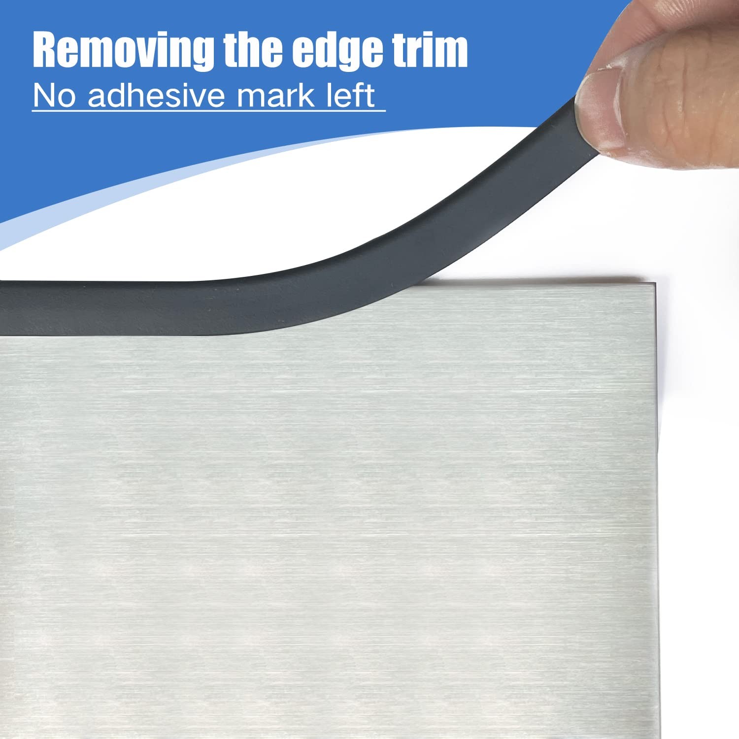 Rubber Edge Trim, SelfAdhesive Rubber Edge Trim, Edge Protector for Sheet Met...