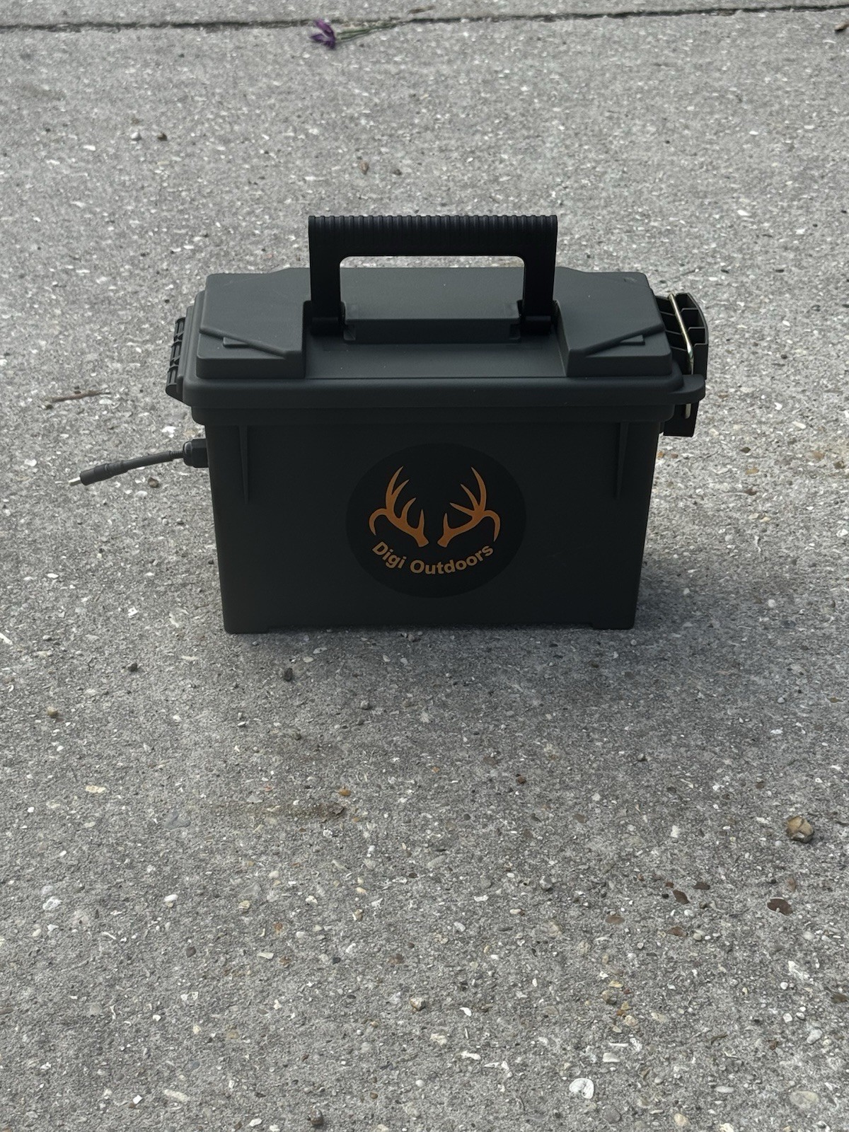 Deer Trail Camera External Solar Battery Power Panel Box