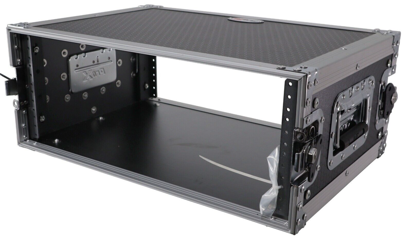 ProX X-4UE 4 Space ATA Rack Road Case 14" deep DJ Effects Case by Prox
