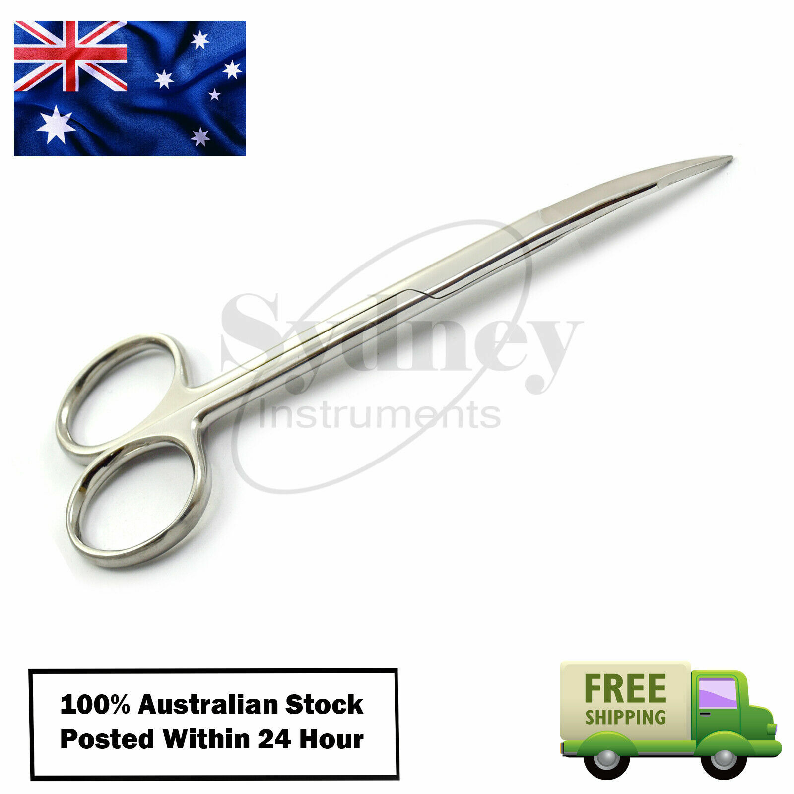 Dental Goldman Fox Scissor Curved Vet Super Cut Scissor Oral Surgery Instruments