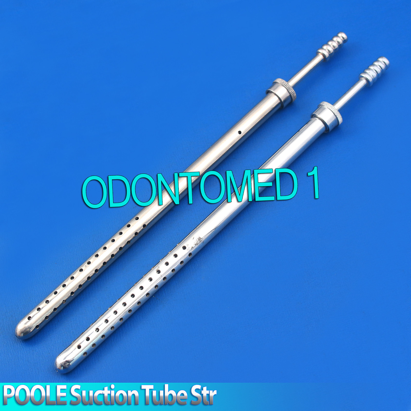2 Poole Suction Tube 23 Fr & 30 Fr Straight Surgical Instruments