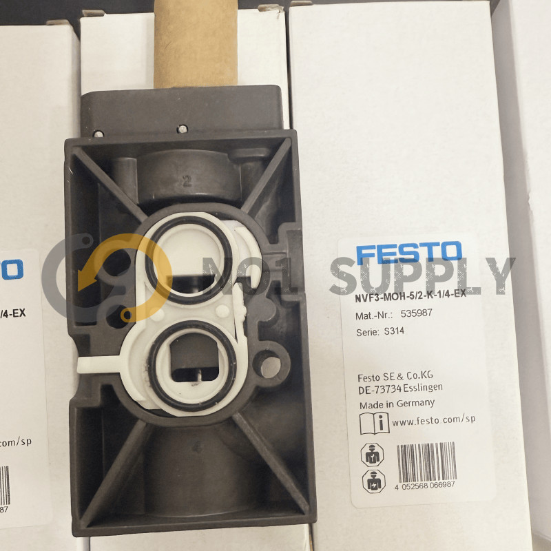 FESTO-NVF3-MOH-5/2-K-1/4-EX 535987 1PC NEW Air solenoid valve