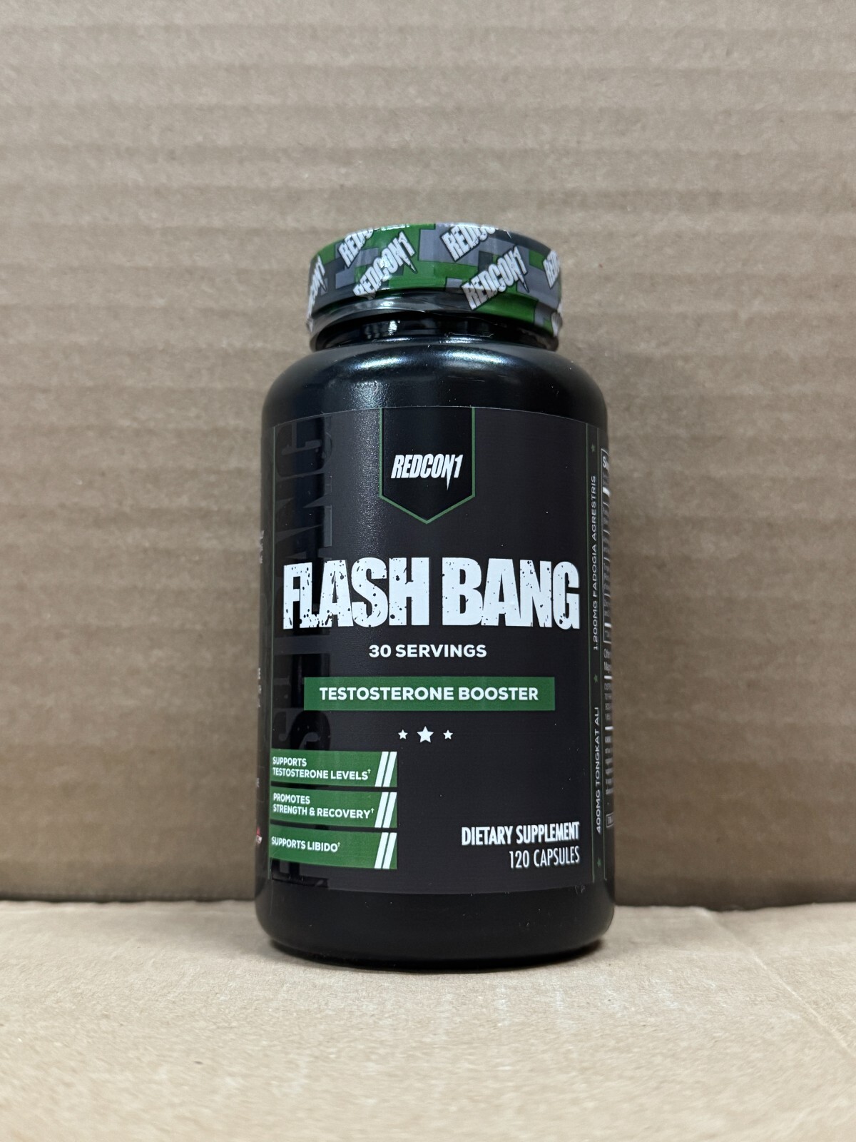 Redcon1 Flash Bang Testosterone Booster 120 Capsules Free Ship 2027 EXPIRY