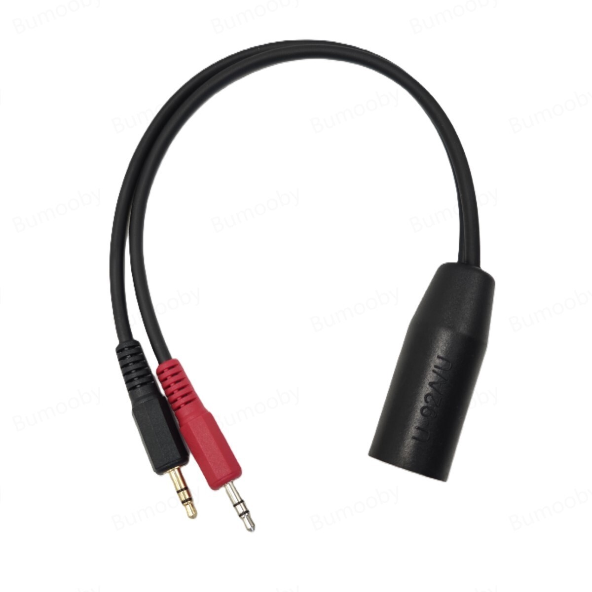 Helicopter U-174/U Plug Headset to PC Computer Dual 3.5mm Plugs Adapter Cable