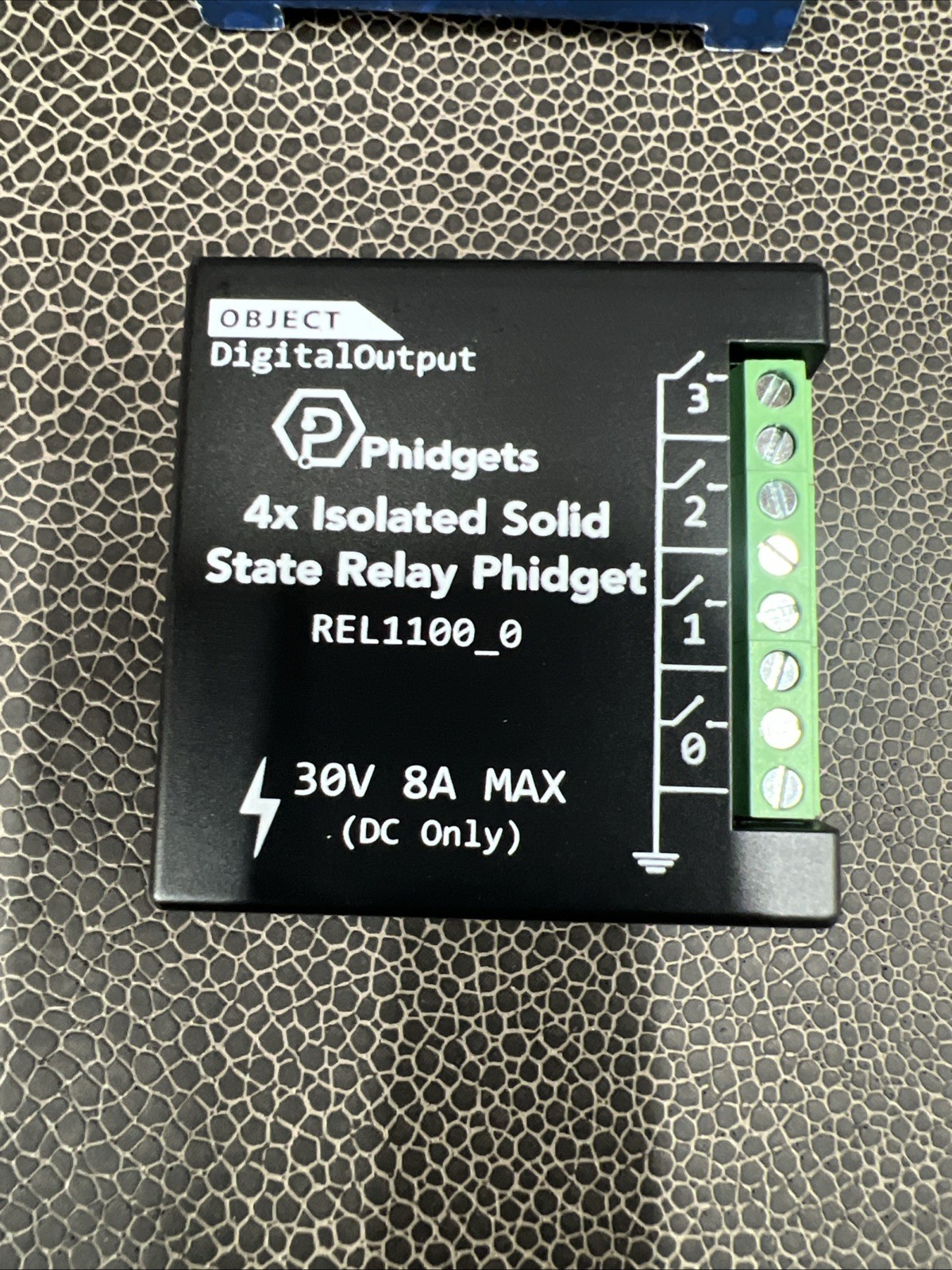 Phidgets REL1100_0 4x Isolated Solid State Relay Phidget SSR REL1100 Outputs