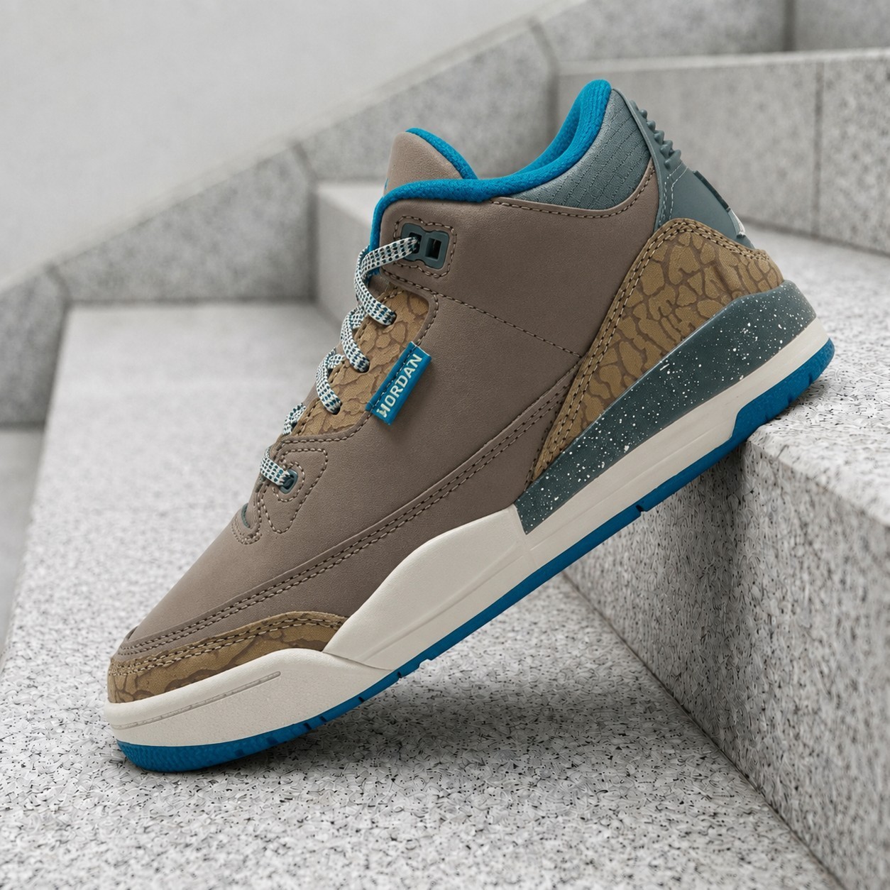 Nike Air Jordan 3 Retro Olive Grey IB7064-001 PS New