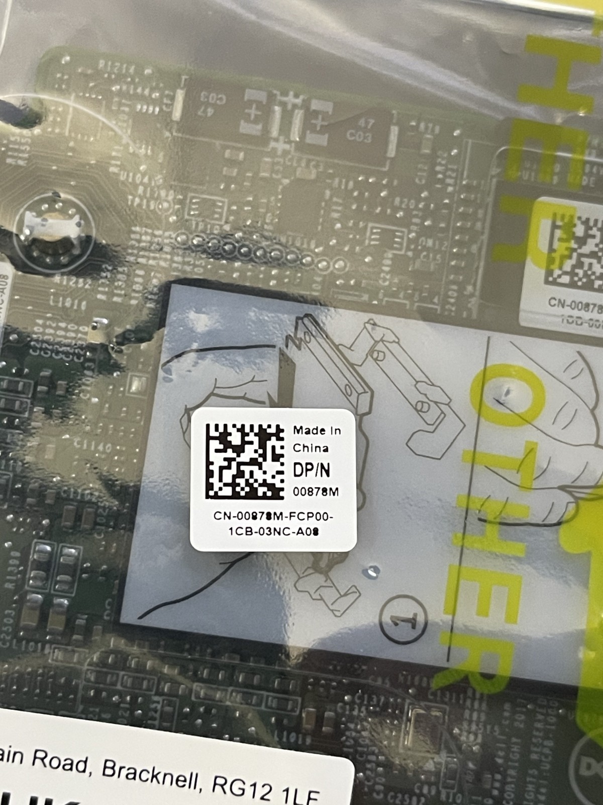 Dell PERC 00878M Mini Mono RAID Controller 8GB Cache 12Gb/s + Battery 2.8wh