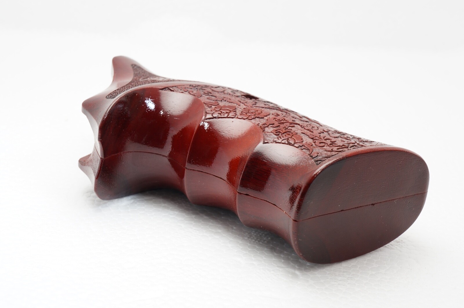 CUSTOM MADE S&W SMITH & WESSON K/L ROUND BUT FRAME GRIP *FLORA-MAROON*