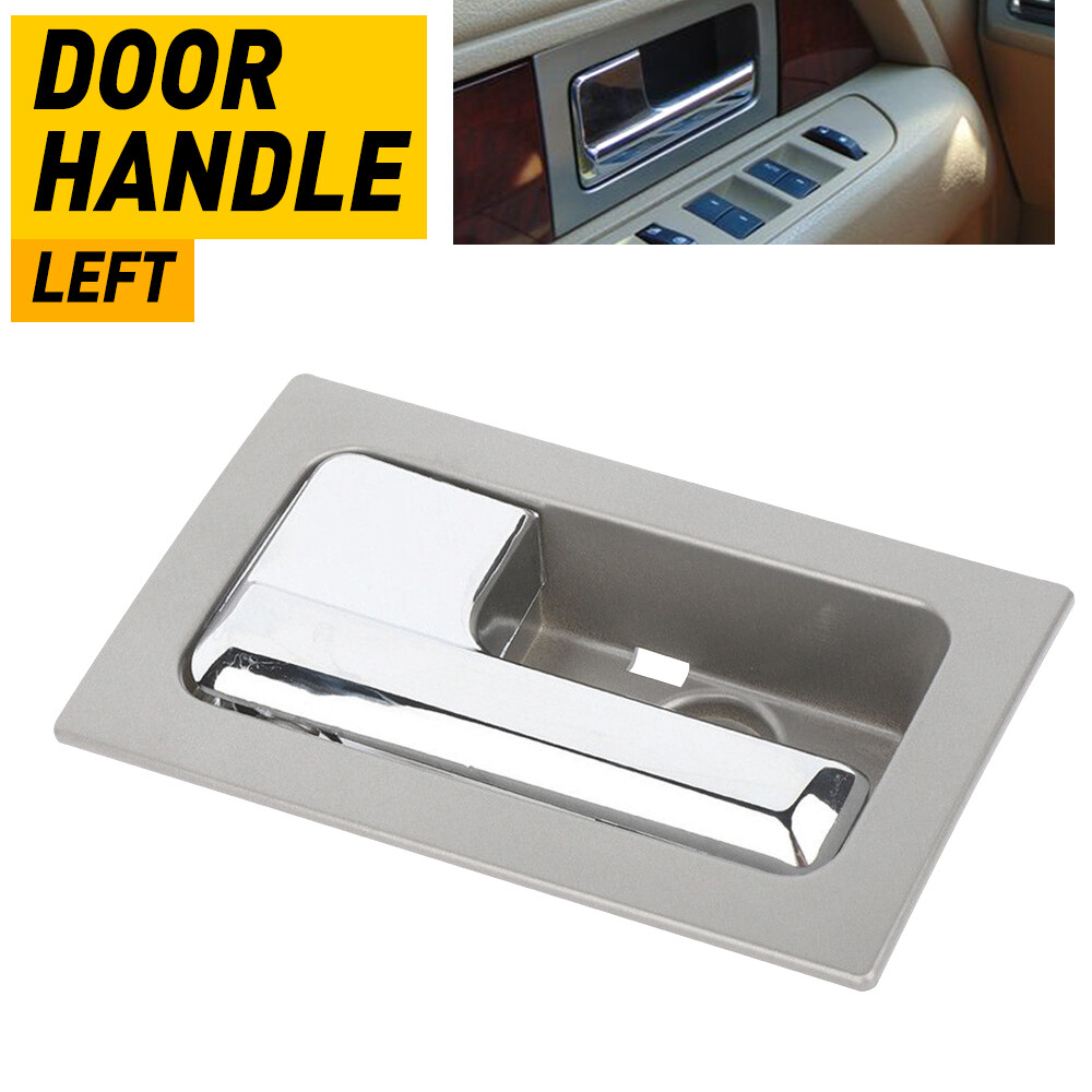 Interior Door Handle For Ford 2009-2014 F-150 Power Lock Driver Side Silver EOA