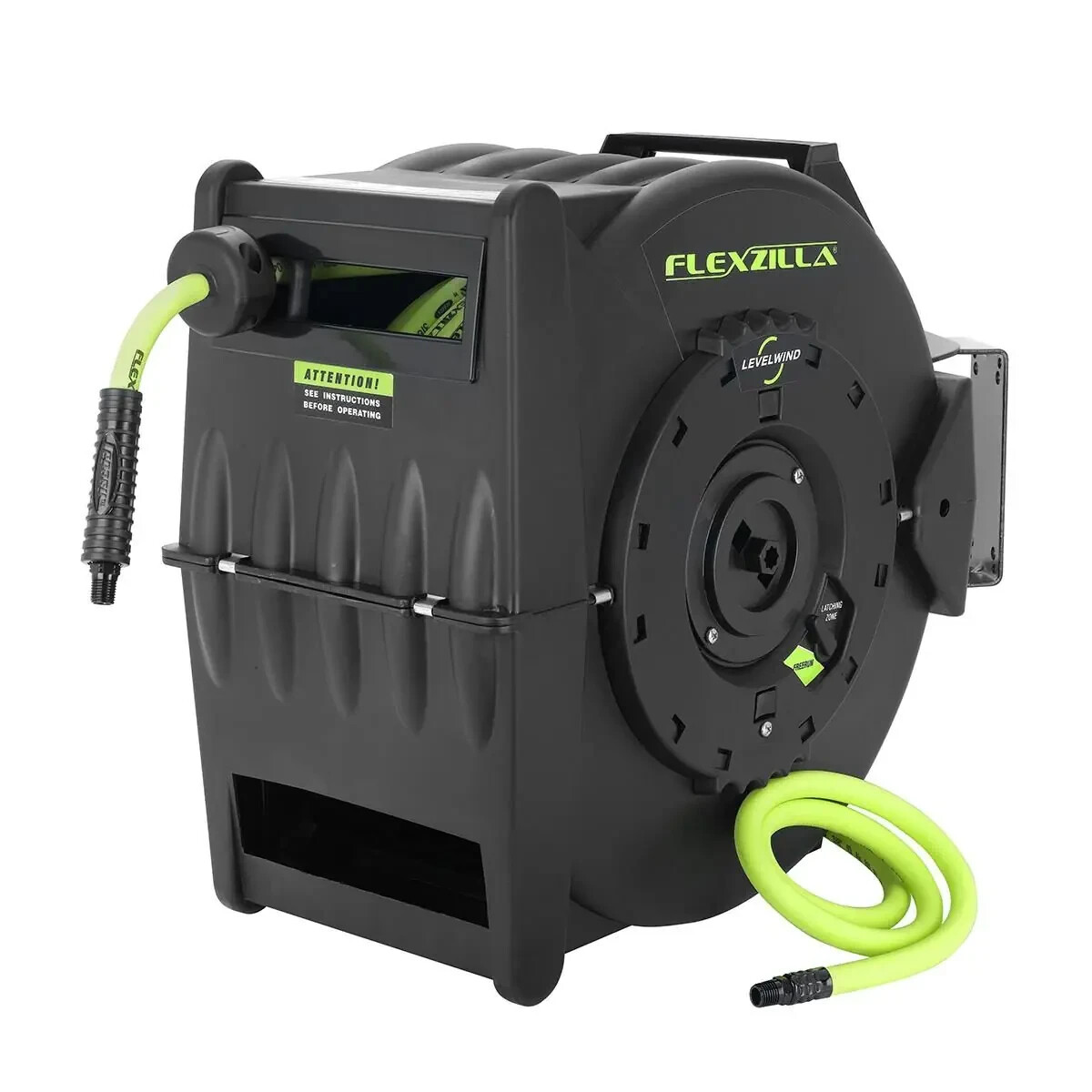 Flexzilla L8305FZ 3/8 X 50 Retractable Air Hose Reel (L8305FZ)