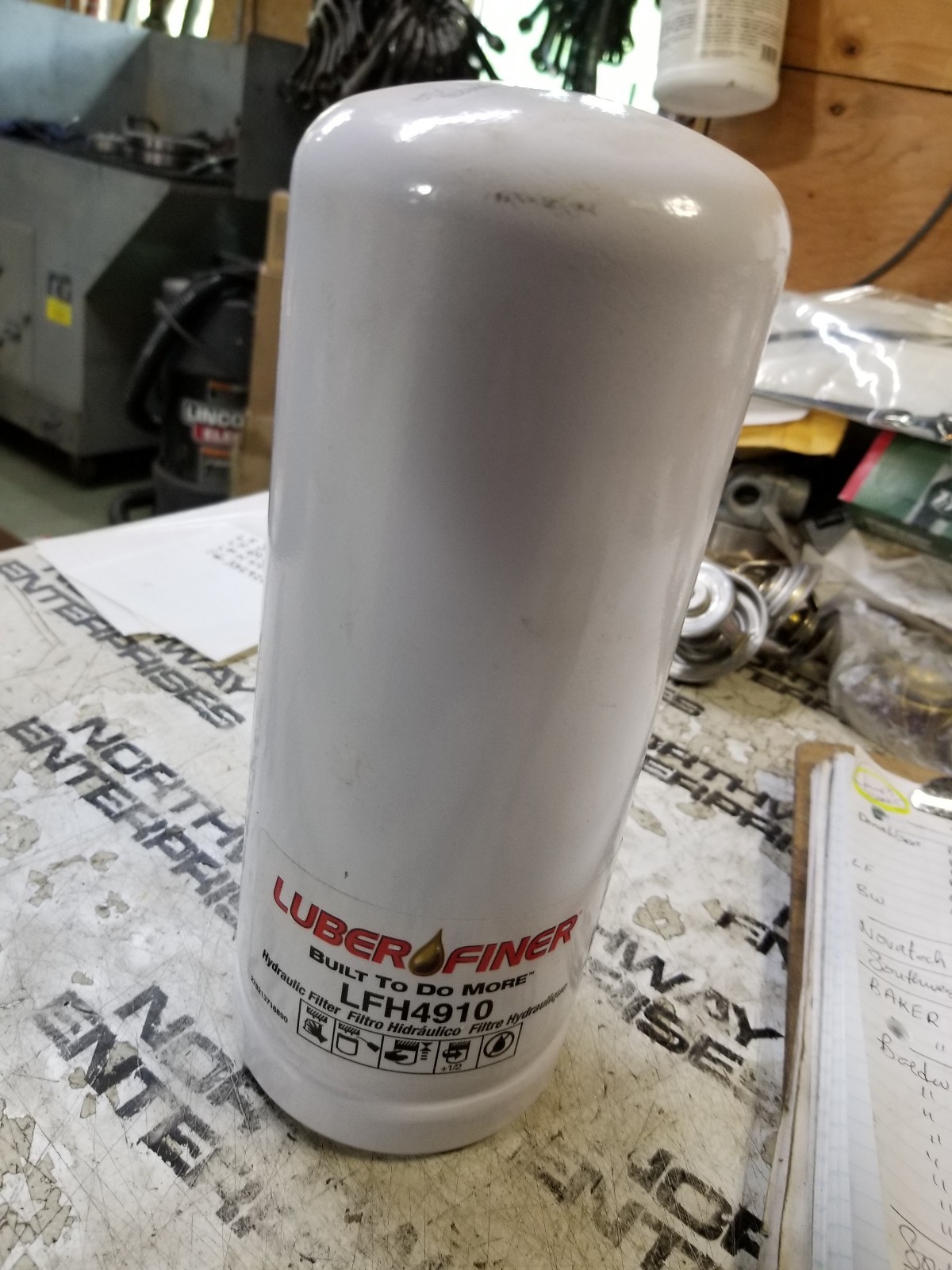 LFH4910 LUBERFINER FILTER P6871 57095 H56062 HF989