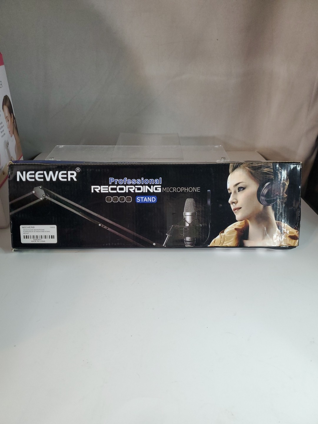 NEEWER Suspension Boom Scissor Microphone Arm Stand for Blue Yeti Snowball Yeti