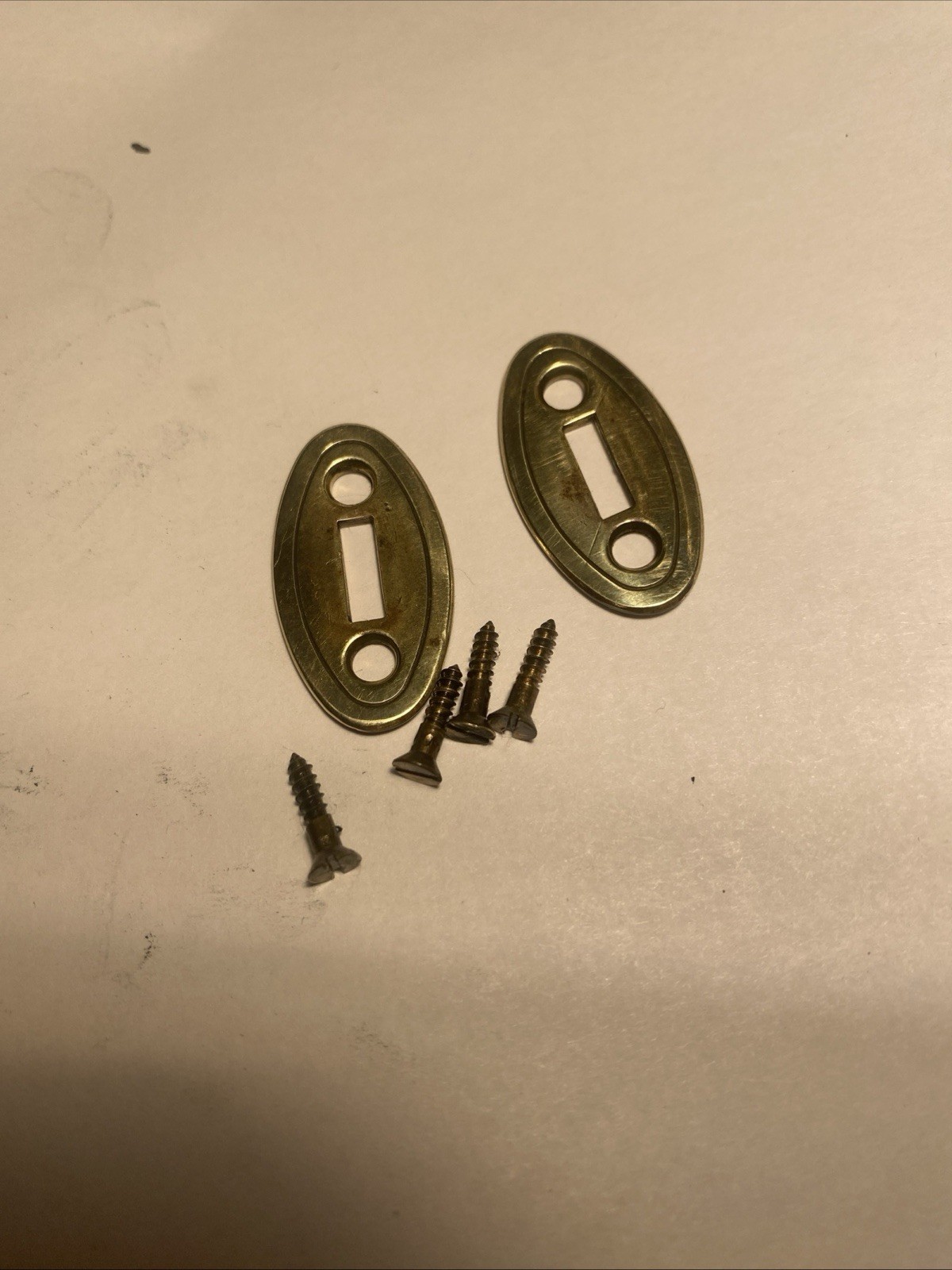 Brass Wedge Plates for Thompson Center Hawken Muzzleloader and Screws