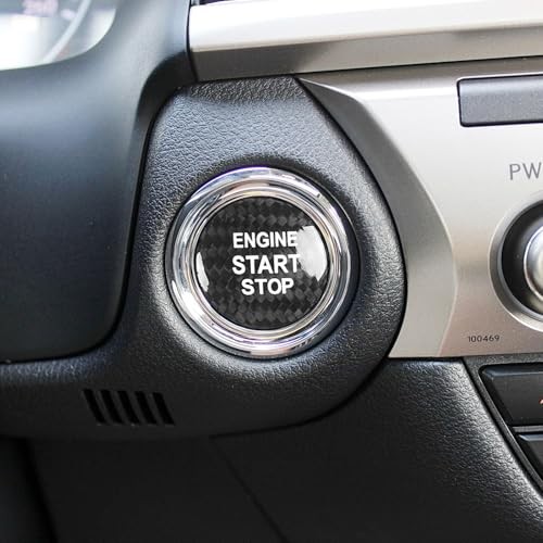 Engine Start Stop Button/Ignition Switch Cover for Lexus 1PCS | Self Black