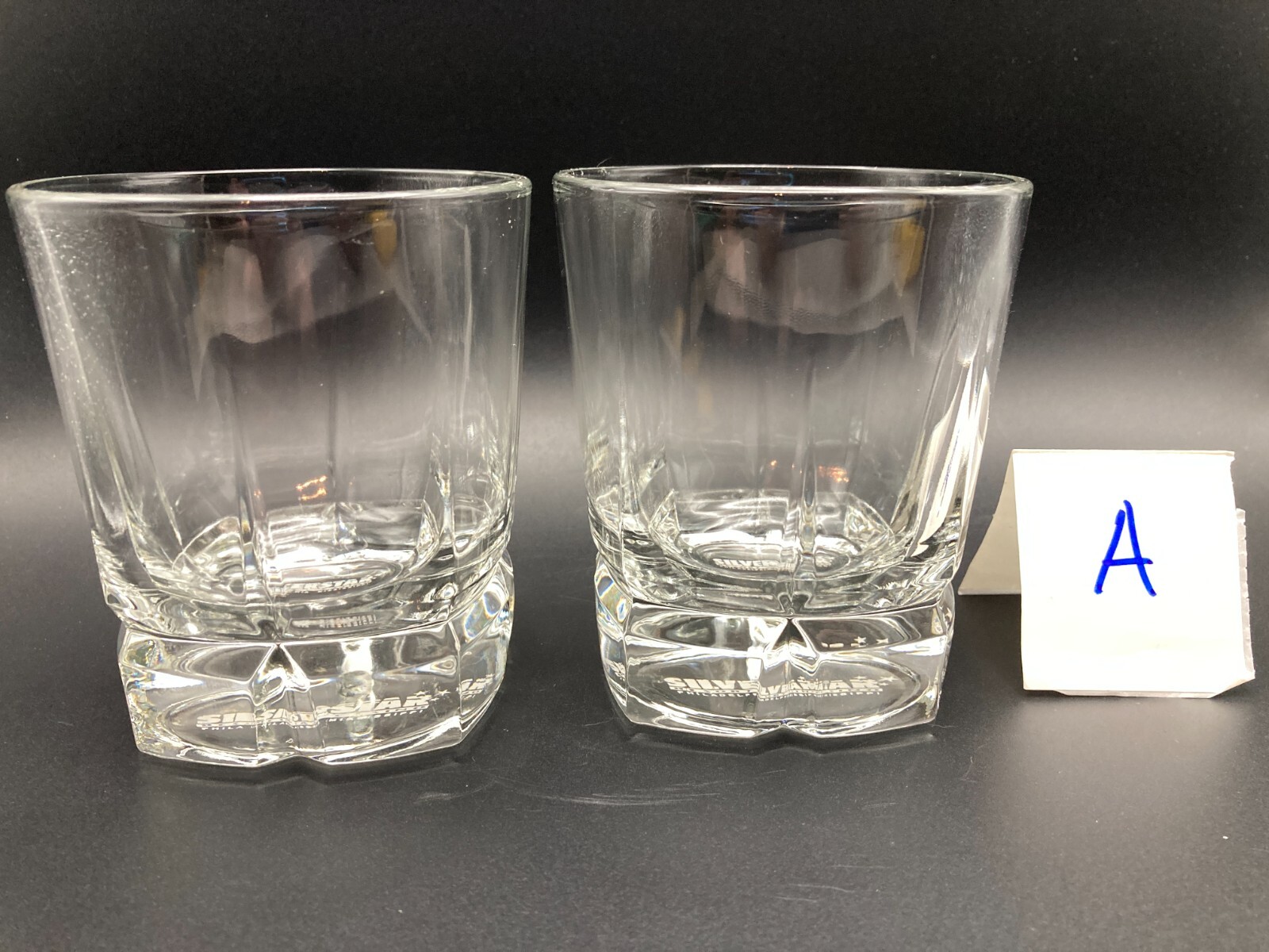 2 Silver Star Resort & Casino Philadelphia MS Mississippi Old Fashioned Glasses