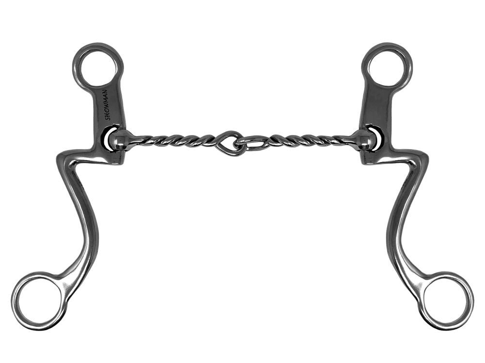 Showman Western Seven Shank Twisted Wire Bit