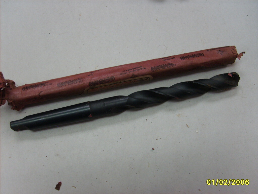 Cle-Forge 23/32" Diameter #2 Morse HS Taper shank Drill 5-1/2" cut length NEW!
