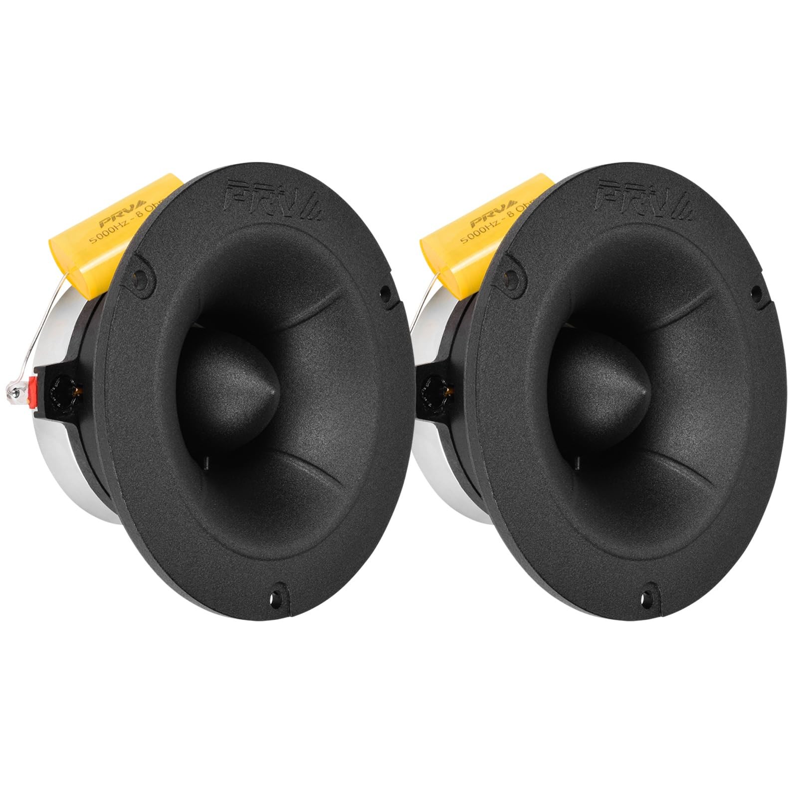 PRV AUDIO TW500My-Nd Neodymium Car Audio 4" Bullet Super Tweeter - 300 Black