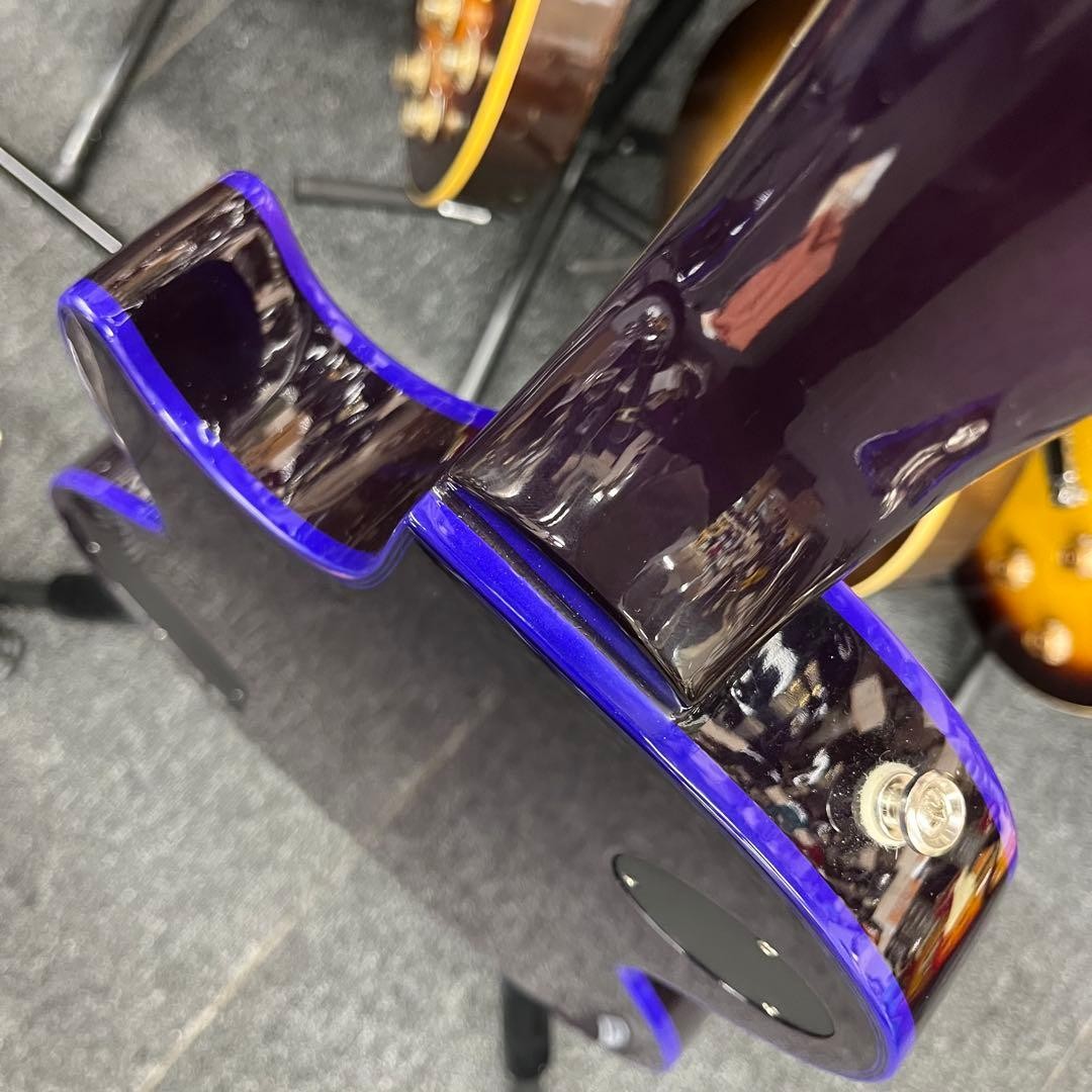 12617 Epiphone Les Paul Custom Purple