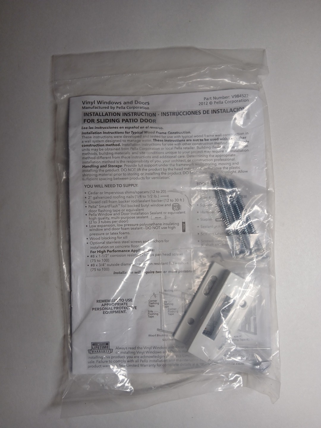 Anderson Window Patio Door Hardware Pack