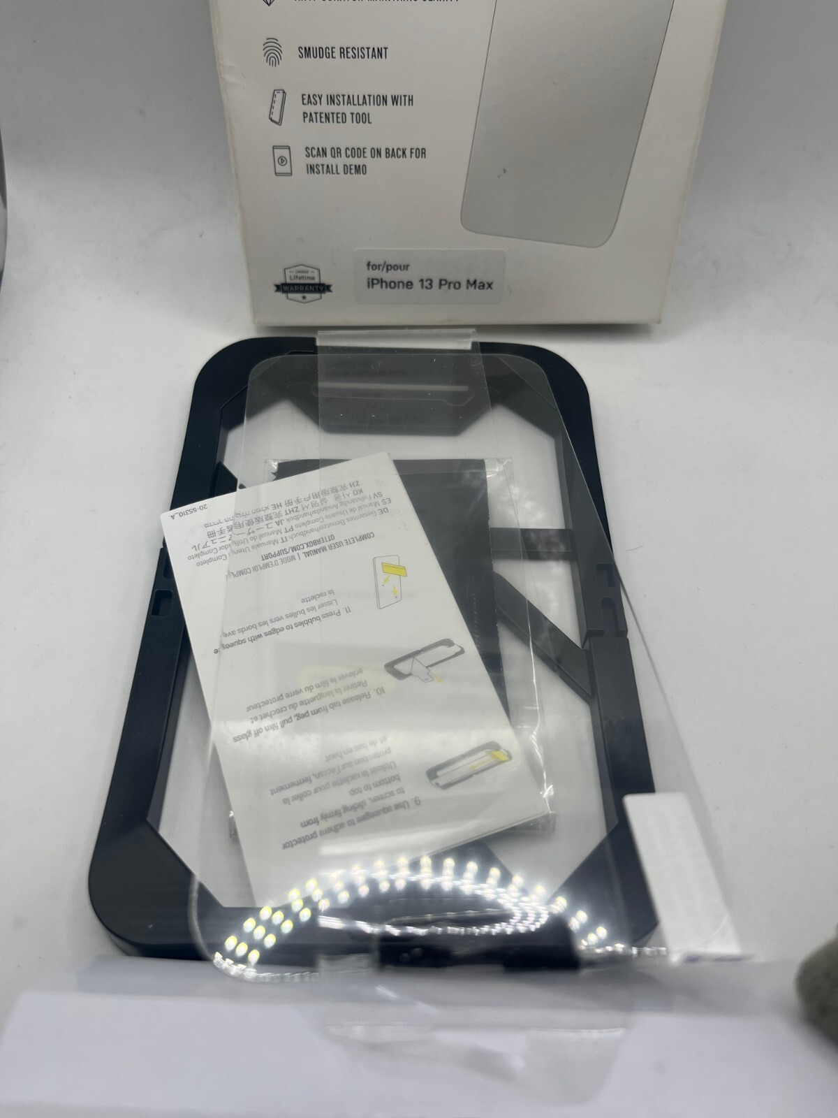OtterBox Clearly Protected Glass Screen Protector for iPhone 13 & iPhone 13 Pro