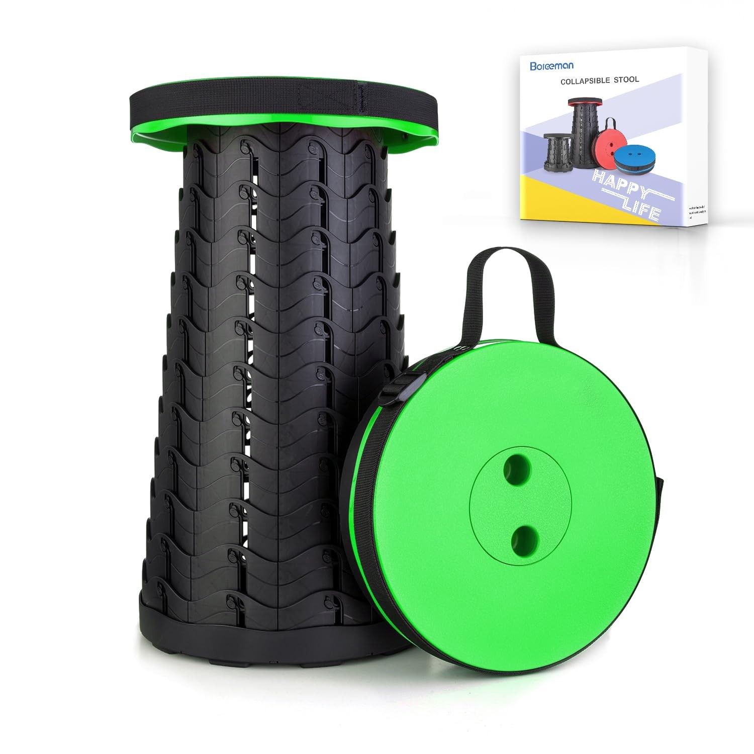 Boreeman Upgraded Height: 2.56 - 17.72 Inches, Width: 9.84 Green