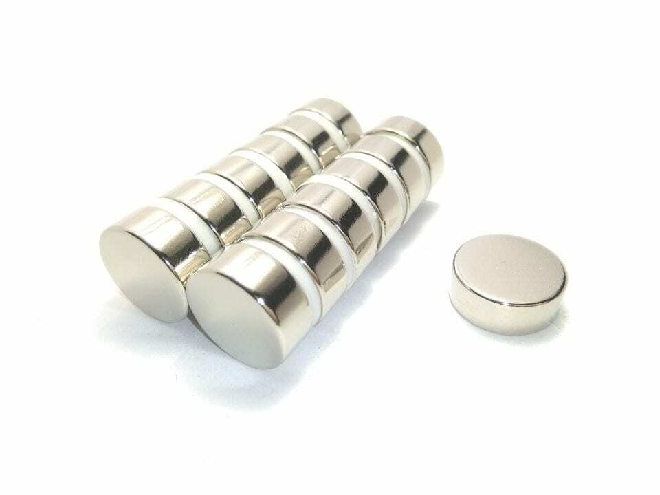 Neodymium Magnet Disk N35 D5/8" x 1/4" (A) - Price is per magnet