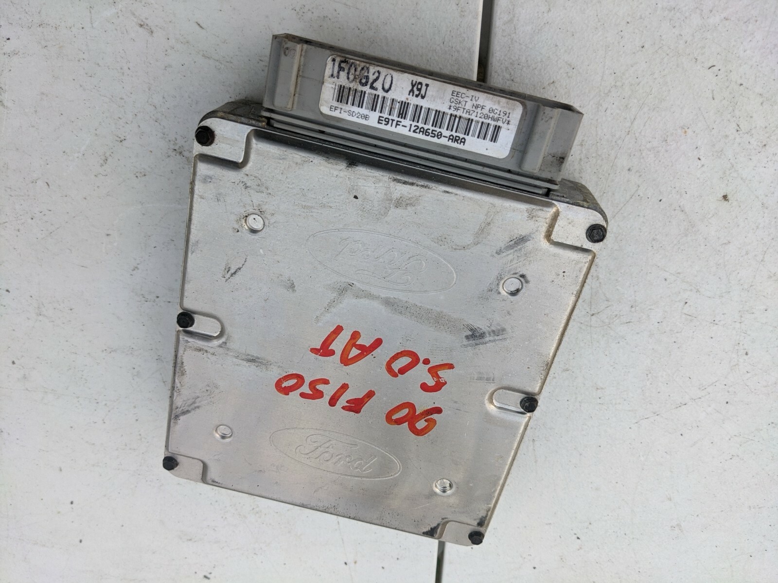 89-90 Ford Truck F150 5.0L E9TF-12A650-ARA Engine Control Computer ECM PCM ECU
