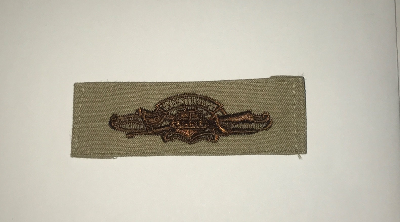 US NAVY EXPEDITIONARY WARFARE SPECIALIST Desert  BDU Camo Shirt Badge