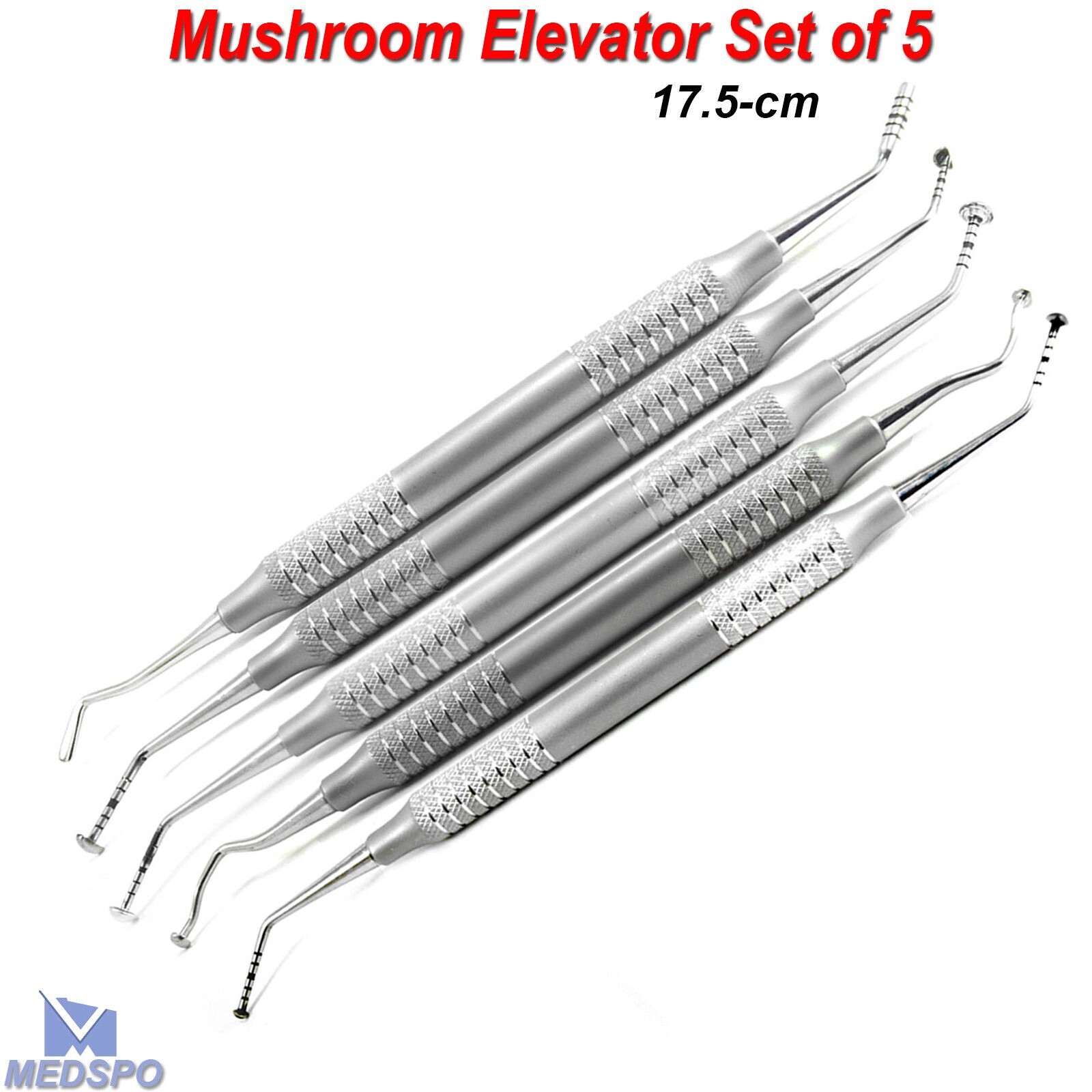 Dental Sinus Elevators Graft Lift Instruments Implant Surgical Mushroom Set Of 5