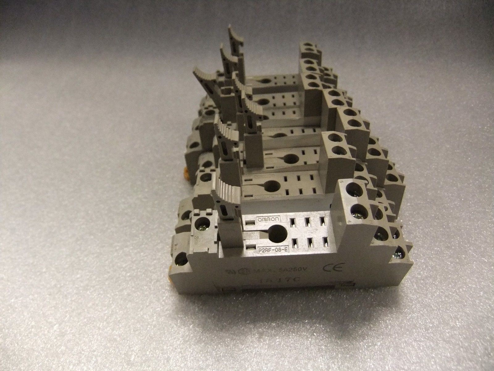 Lot of 7 Omron P2AF-08-E 8 Pin Socket Relay