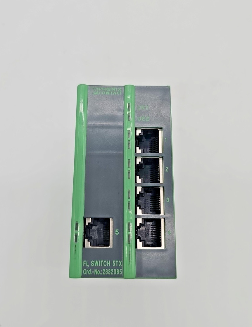 PHOENIX CONTACT FL SWITCH 5TX 28 32 08 5 HW 13 INDUSTRIAL ETHERNET SWITCH