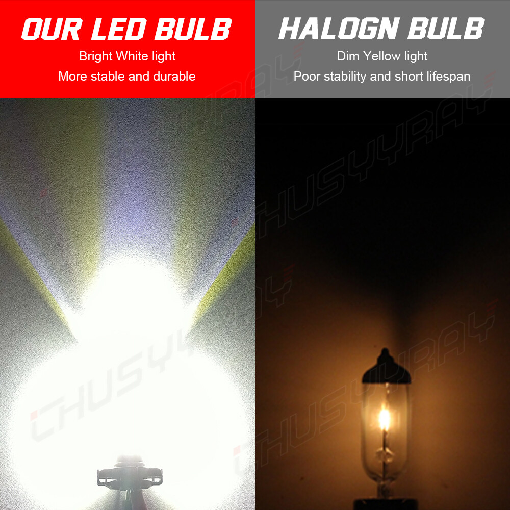 For Jeep Patriot 2010-2017 LED Headlight High Low Beam Fog Light Bulb Combo