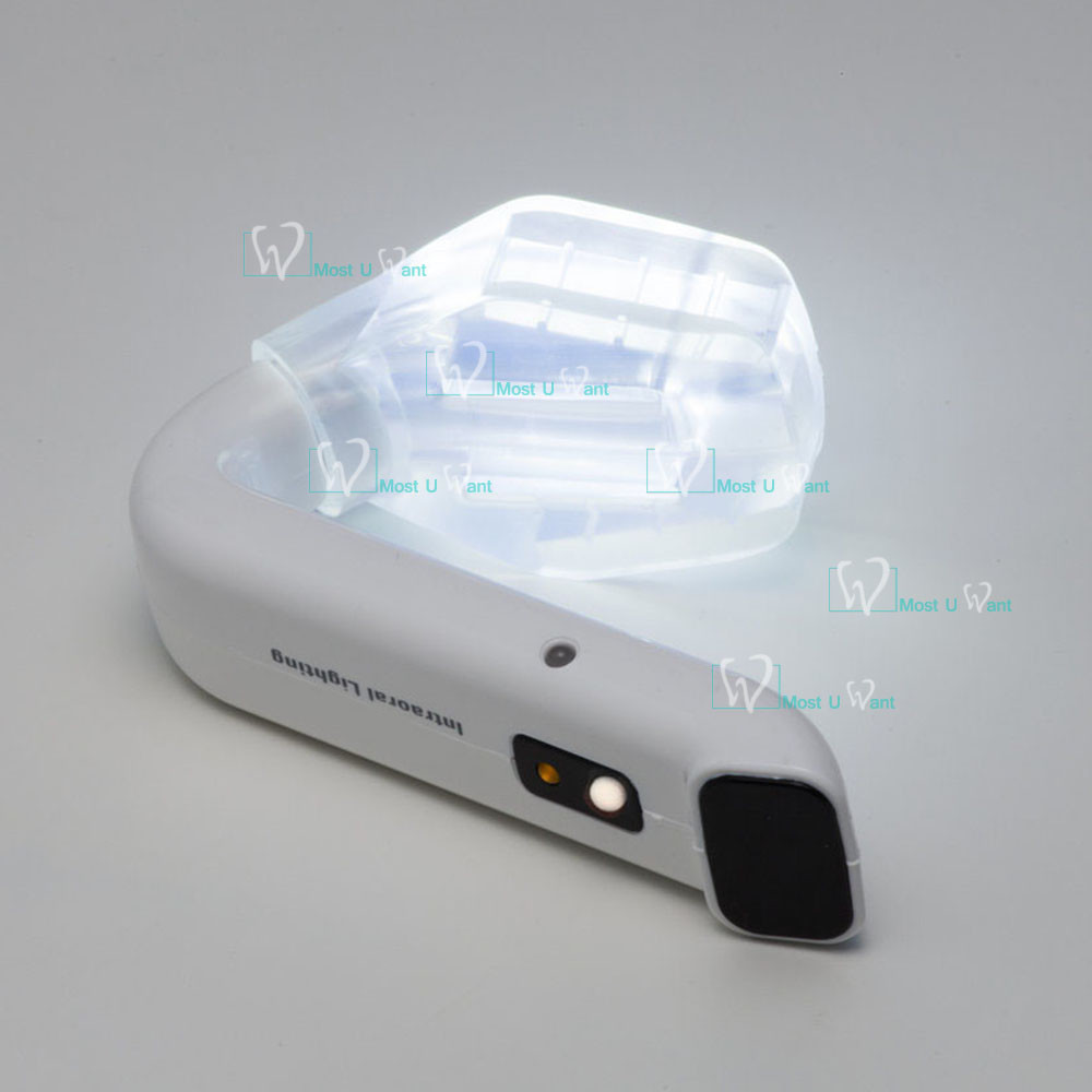 Dental Wireless Chargeable Intro Oral LED Lamp Bite Lamp Suction US Stock Light