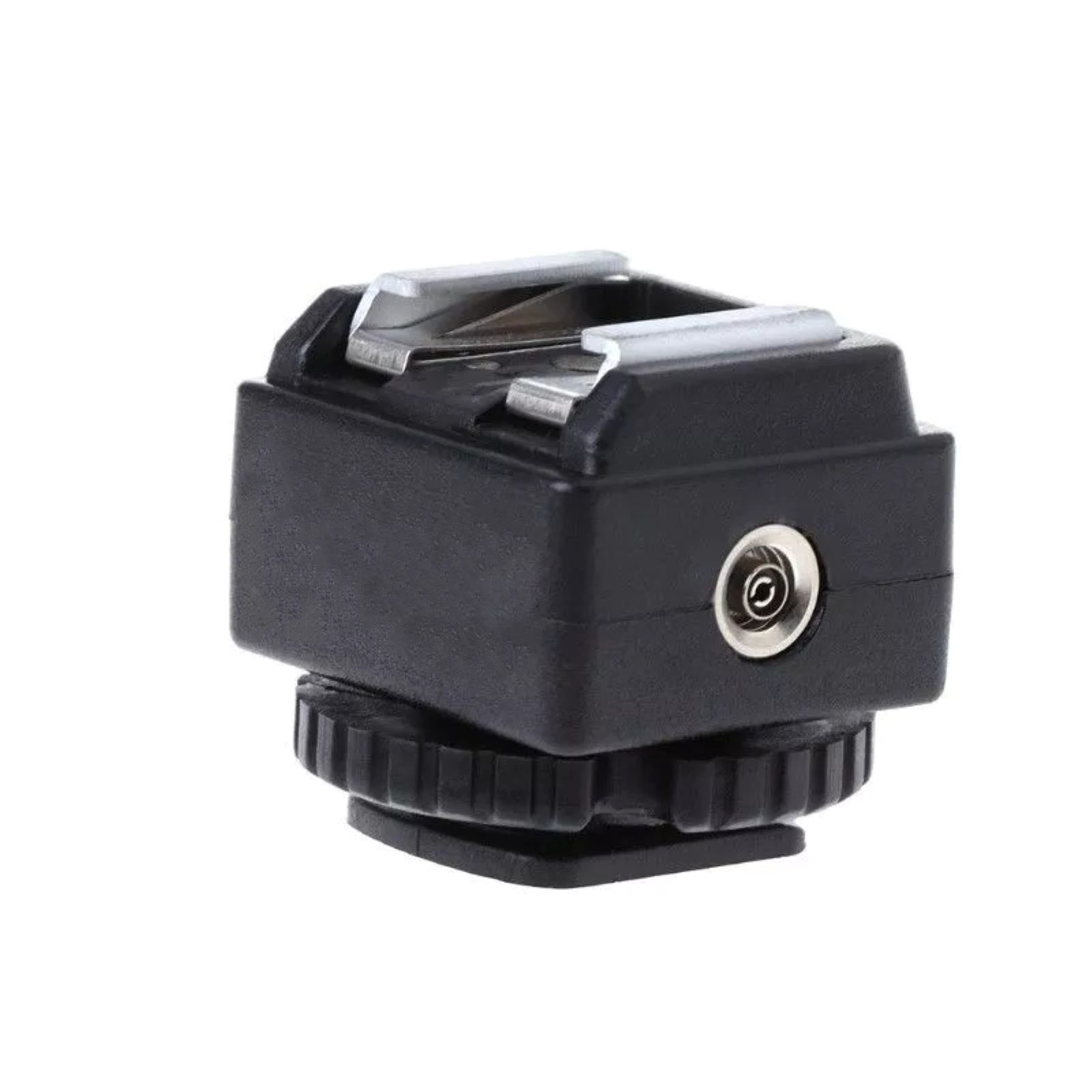 New Metal+Plastic Hot Shoe Converter Adapter For Nikon For Canon Flash to Camera