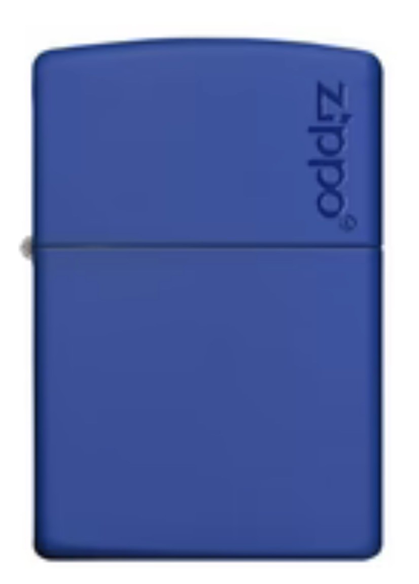 Zippo Royal Blue Matte with Logo 229ZL
